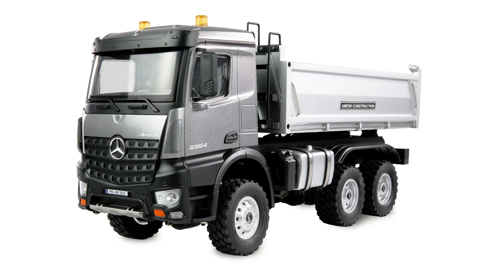 Amewi 1/14 Mercedes Arocs 6x6 RTR - Antraciet