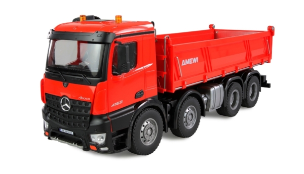 Amewi 1/18 Mercedes Arocs 8x4 RTR - Rood