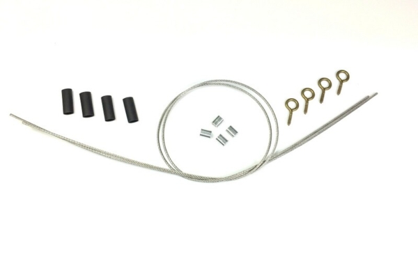 Absima - Staalkabel voor motorkap (2320074)