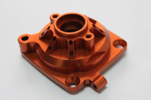 Alumiumium koppelingshuis - Oranje