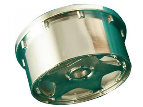 Set kunstof voorvelgen "ster" chrome - Baja