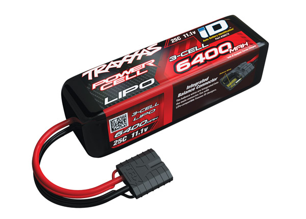 Traxxas 6400mAh 11.1v 3-Cell 25C LiPo Battery