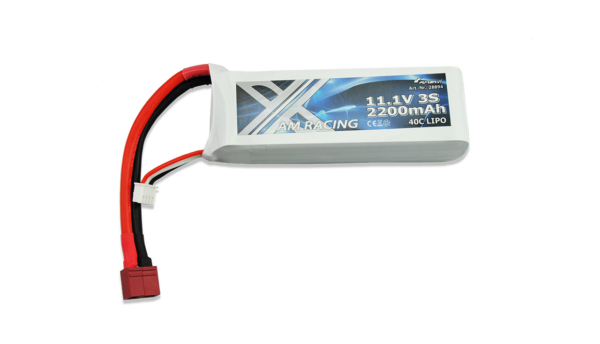 Amewi Lipo 40C 11.1 volt 2200mah met Dean stekker