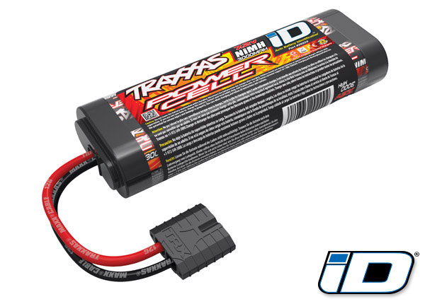 Traxxas Battery, Power Cell, 3000mAh (NiMH, 6-C flat, 7.2V)