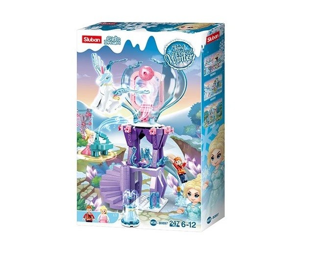 Sluban De Magisch Bos Toren (girl's dream) bouwstenen set