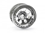 Rock 8 bead lock wheel chrome (55x36mm/2pcs)
