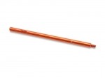 Aluminium rear axle shaft 6.3x130mm (orange)