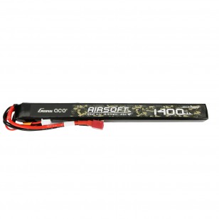 GensAce Lipo 25C 11.1V Volt 1400mah Met Dean Stekker (Airsoft)