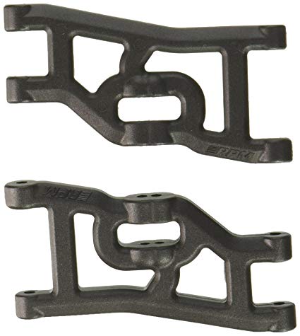 RPM Front Arms Black (Nitro Stampede/Rustler/Sport)