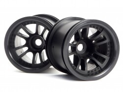 Split 5 truck wheel (black/2pcs)