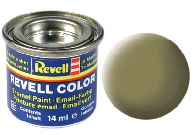 Revell Enamel NR.42 Geel-Olijf Groen Mat - 14ml