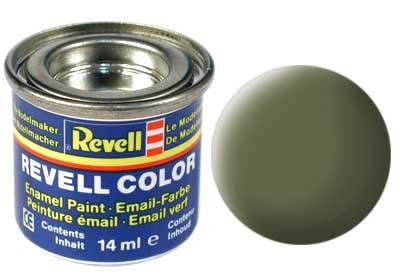 Revell Enamel NR.68 Donkergroen RAF Mat - 14ml
