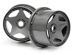 Super star wheel gunmetal (120x75mm)