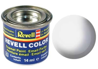 Revell Enamel NR.301 Wit Zijdemat - 14ml