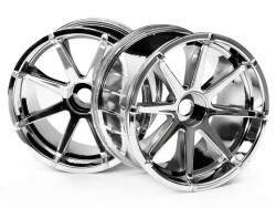 Blast wheel chrome(115x70mm 7inch/2pcs