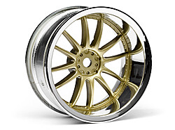 Work xsa 02c wheel 26mm chrome/gold (9mm offset)