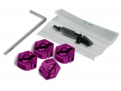 Aluminium hex hub clamp type (6mm/4pcs)