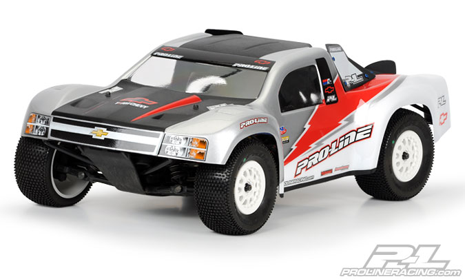 Proline Flo-Tek Chevy Silverado 1500 Body voor oa. Traxxas Slash