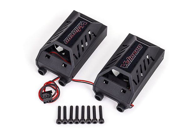 Traxxas - Dual cooling fan kit (with shroud), TRX3491 motor (TRX-3474X)