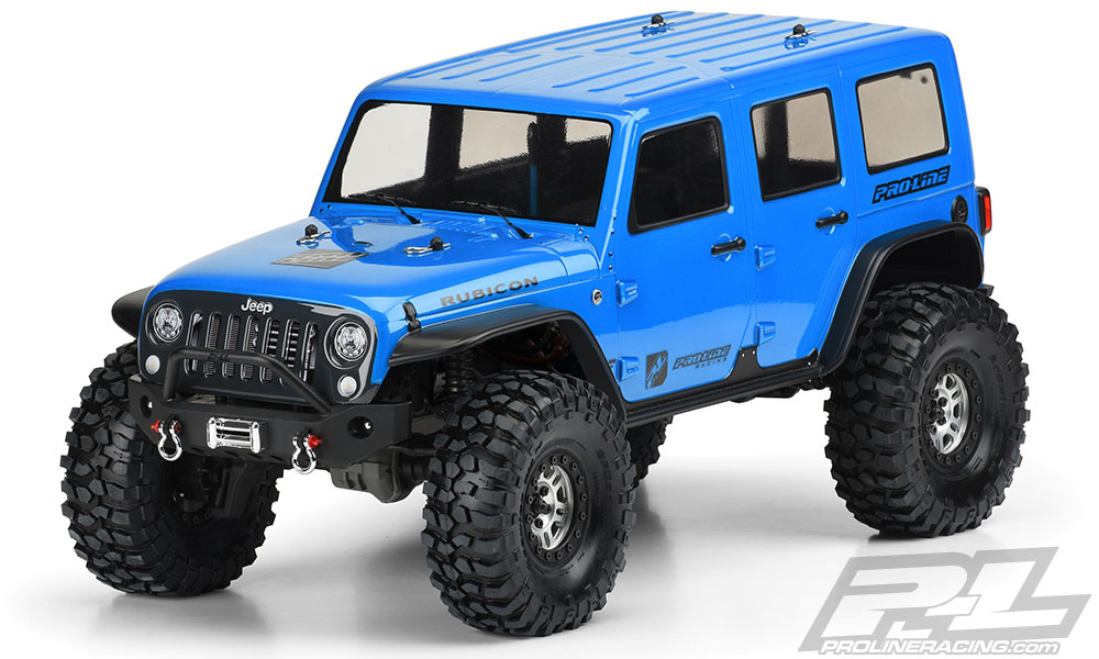 Proline Jeep Wrangler Unlimited Rubicon body voor Traxxas TRX-4 (PL3502-00)