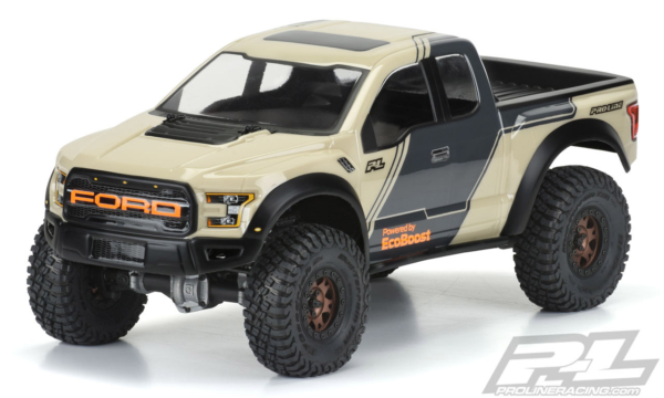 Proline 2017 Ford F-150 transparante body voor 1/10 Crawlers (313mm w/b)