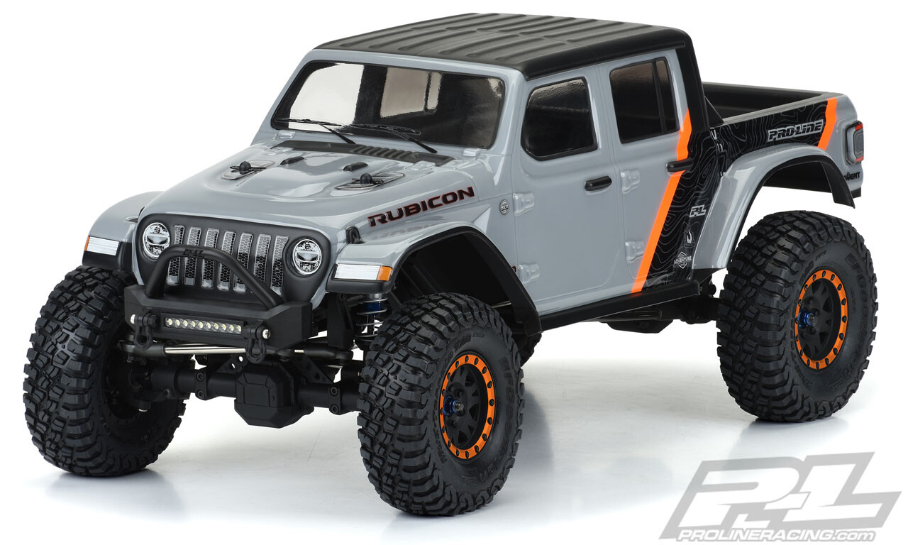 Proline 2020 Jeep Gladiator transparante body voor 1/10 Crawlers (313mm w/b)(PL3535-00)