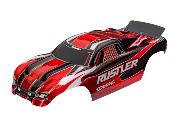 Traxxas - Body, Rustler, red (TRX-3750R)