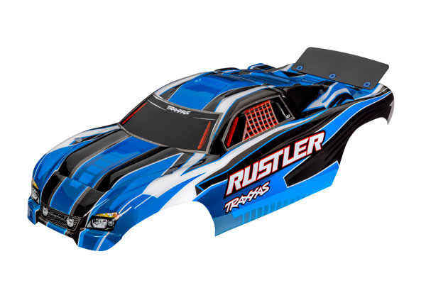 Traxxas - Body, Rustler, blue (TRX-3750X)