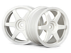 Te37 wheel 26mm white(omm offset)