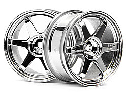 Te37 wheel 26mm chrome (0mm offset)