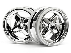 Mx60 4 spoke wheel chrome (3mm offset/2pcs)