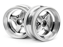 Mx60 4 spoke wheel matte chrome (6mm offset)