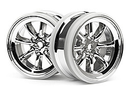 Mx60 8 spoke wheel chrome (3mm offset/2pcs)