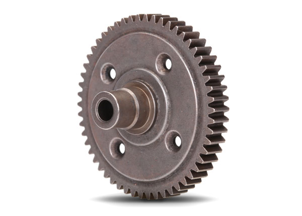 Spur gear, steel, 54-tooth (0.8 metric pitch, compatible with 32-pitch) (for center differential)
