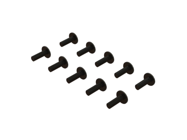 Arrma - Button Head Screw M2.5x8mm (10) (ARA702006)