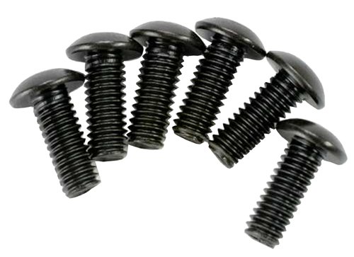 Screws, 4x14mm button-head machine (hex drive) (6)