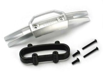 Bumper, front/ bumper mount, front/ 4x10mm bcs (2)/ 3x25mm bcs (2)