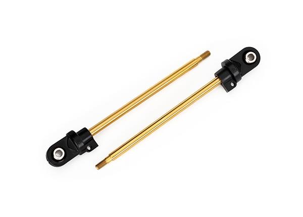 Traxxas - Shaft, GTX shock, TiN-coated 2mbled with rod ends & hollow balls (TRX-7763T)
