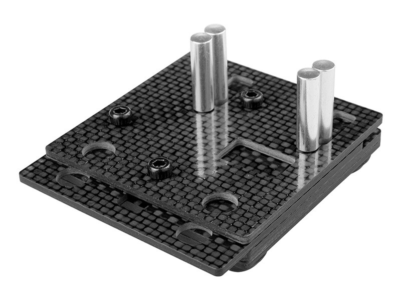 Team Corally Universal Soldering Jig - Carbon Fibre