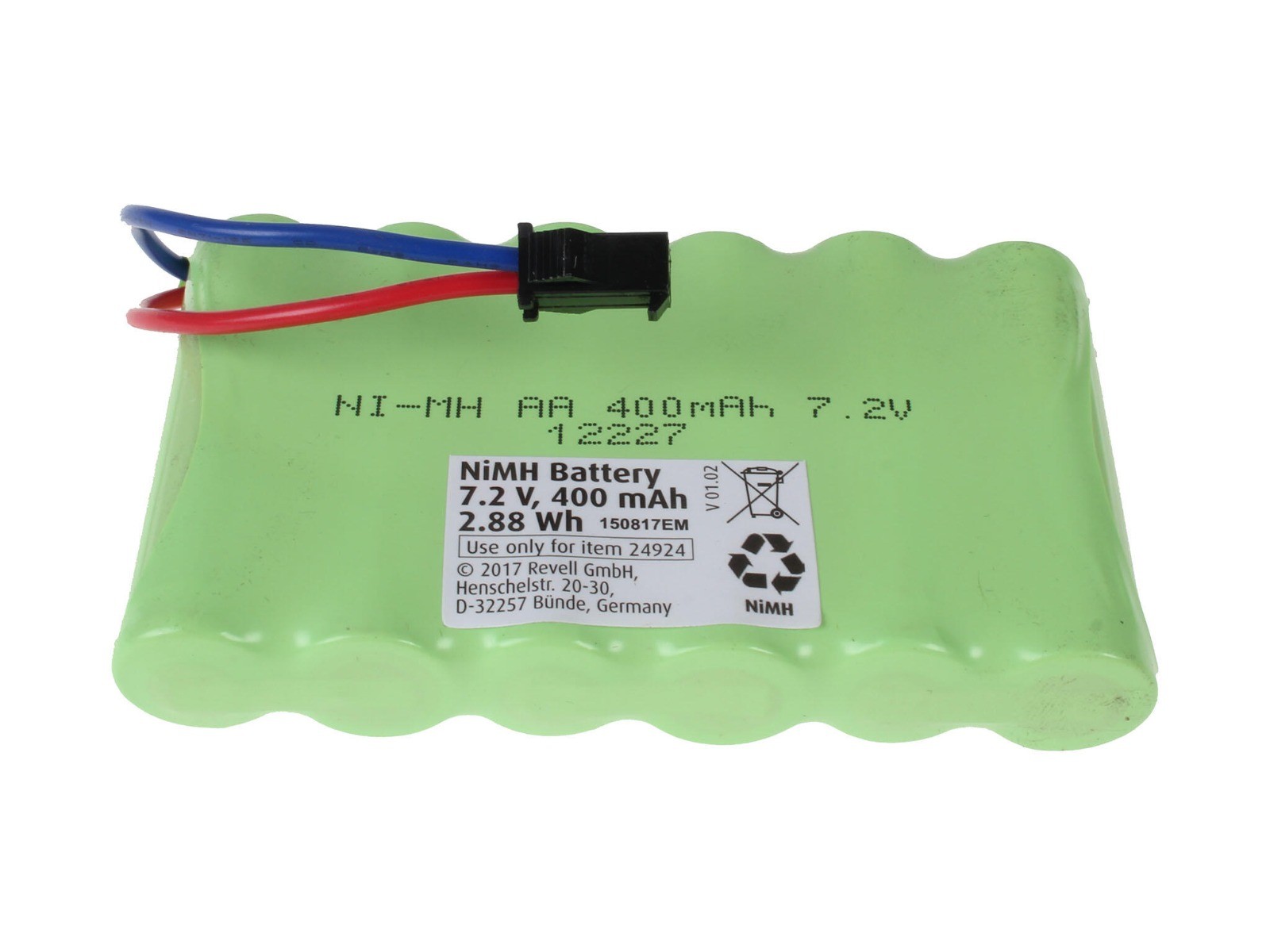 Revell - NiMH accu 7,2V 400mAh 24924 (43590)