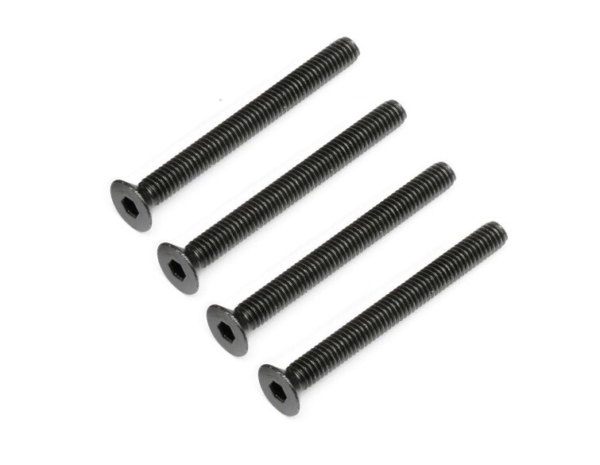 Arrma - Flat Head Hex Machine Screw M4x40mm (4pcs) (AR722440)