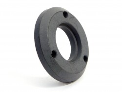 Tapered clutch shoe black