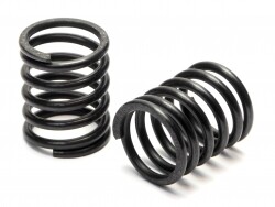 Shock spring front 13 x 20 x 1.9mm 6 coils (black/medium)