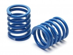 Shock spring front 13 x 20 x 2.0mm 6 coils (blue/firm)
