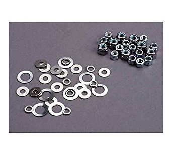 Lock nut & washer set (TRX-1252)
