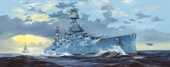 Trumpeter 1/350 USS Texas BB-35