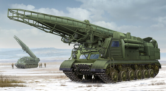 Trumpeter 1/35 Ex-Soviet 2P19 Launcher w/R-17 Missile(SS-1C SCUD B)of 8K14 Missile SystemD