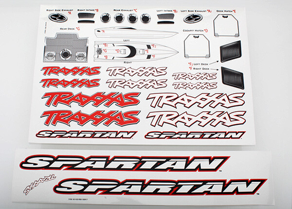Decal Sheet Spartan (TRX-5713)
