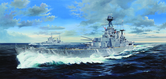 Trumpeter 1/200 HMS Hood Battle Cruiser