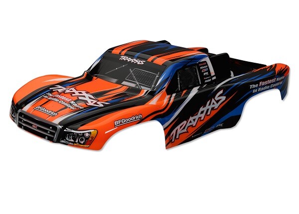 Traxxas Slash body, painted Oranje (TRX-5850X)
